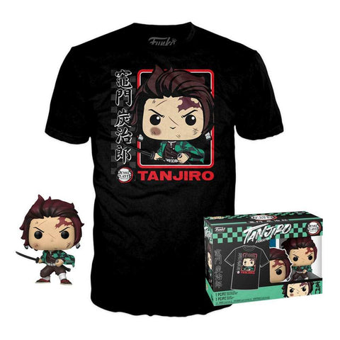 Demon Slayer POP! & Tee Vinyl Figur & T-Shirt Set Tanjiro Größe S