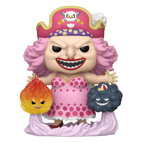 One Piece Super Sized POP! Animation Vinyl Figur Big Mom w/Homies 15 cm