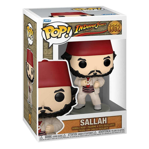 Indiana Jones POP! Movies Vinyl Figur Sallah 9 cm