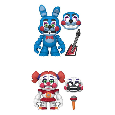 Five Nights at Freddy's Snap Actionfiguren Toy Bonnie & Baby 9 cm