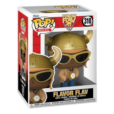 Flavor Flav POP! Rocks Vinyl Figur 9 cm