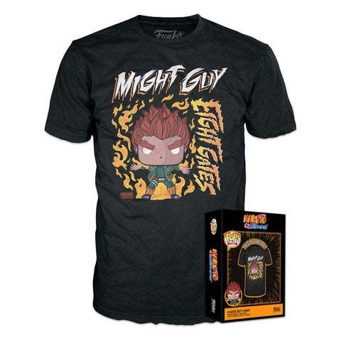 Naruto POP! Tees T-Shirt 8 Gates Guy Größe S