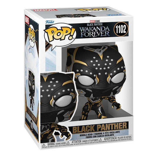 Black Panther: Wakanda Forever POP! Marvel Vinyl Figur Black Panther 9 cm