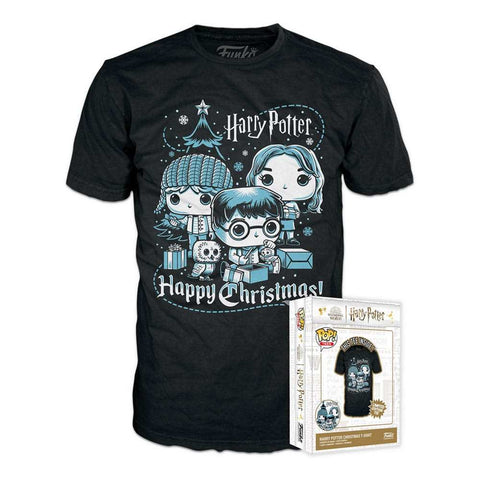 Harry Potter POP! Tees T-Shirt Ron, Hermine, Harry Größe M