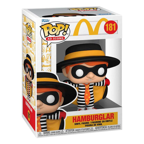 McDonalds POP! Ad Icons Vinyl Figur Hamburgler 9 cm