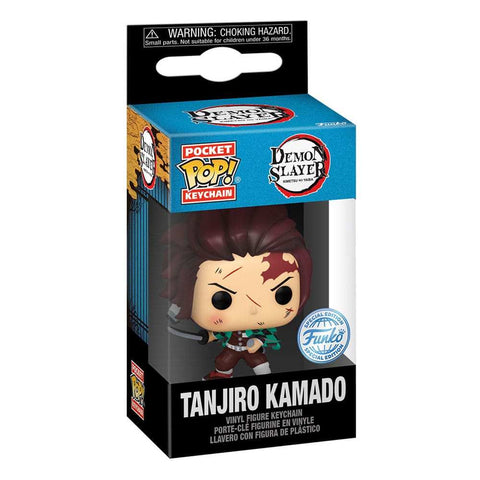 Demon Slayer: Kimetsu no Yaiba POP! Vinyl Schlüsselanhänger 4 cm Tanjiro (BD) Display (12)