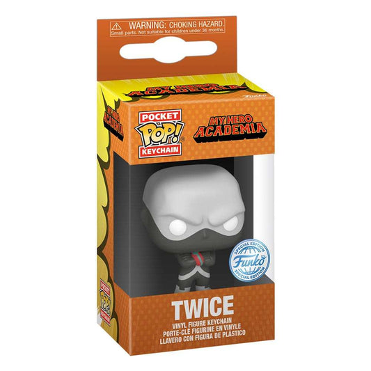 My Hero Academia POP! Vinyl Schlüsselanhänger 4 cm Twice (Hideout) Display (12)