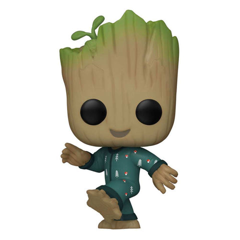 Ich bin Groot POP! Vinyl Figur Groot PJs (dancing) 9 cm