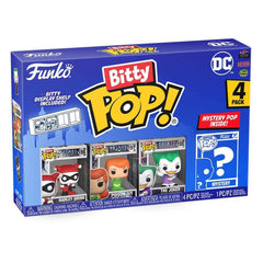 DC Bitty POP! Vinyl Figuren 4er-Pack Harley Quinn 2,5 cm