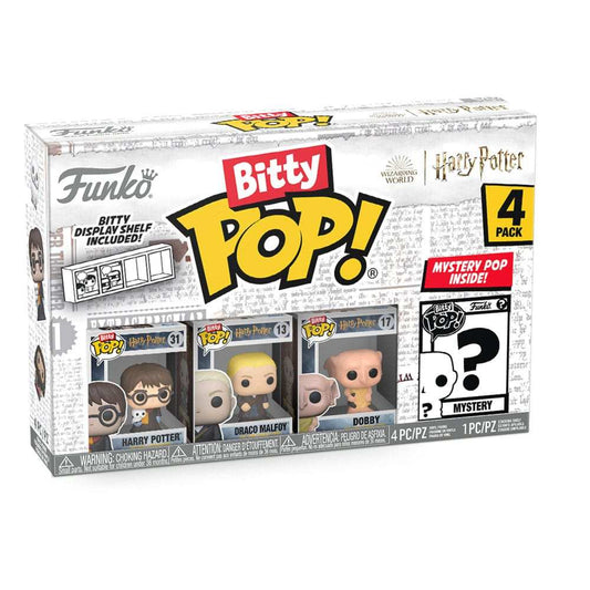 Harry Potter Bitty POP! Vinyl Figuren 4er-Pack Harry 2,5 cm