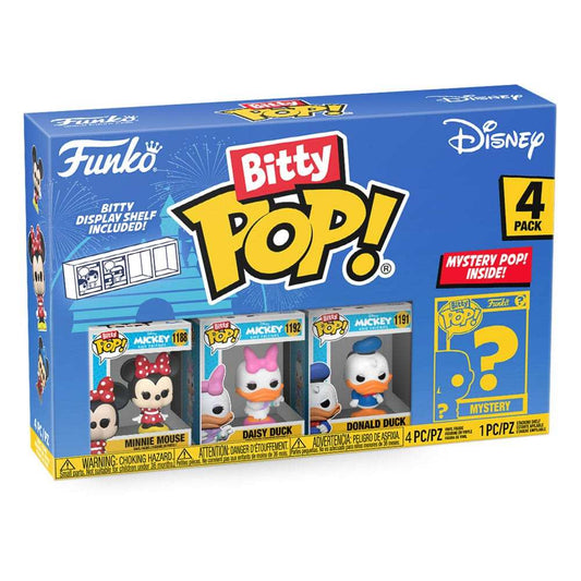 Disney Bitty POP! Vinyl Figuren 4er-Pack Minnie 2,5 cm