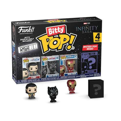 Marvel Bitty POP! Vinyl Figuren 4er-Pack Thor 2,5 cm