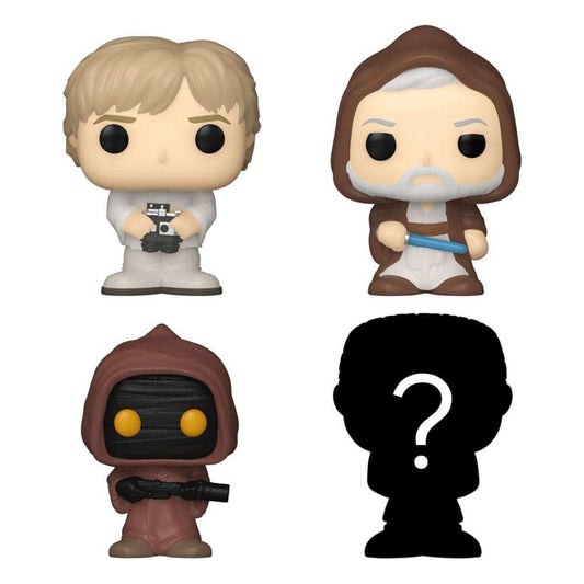 Star Wars Bitty POP! Vinyl Figuren 4er-Pack Luke 2,5 cm