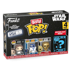 Star Wars Bitty POP! Vinyl Figuren 4er-Pack Leia 2,5 cm