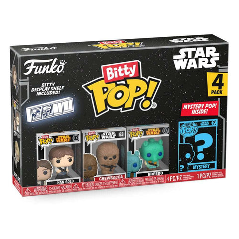 Star Wars Bitty POP! Vinyl Figuren 4er-Pack Han Solo 2,5 cm