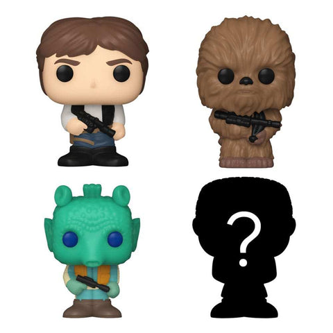 Star Wars Bitty POP! Vinyl Figuren 4er-Pack Han Solo 2,5 cm