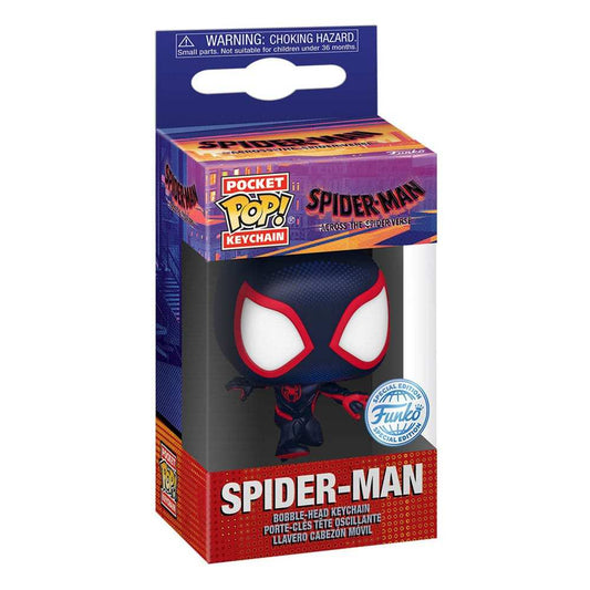 Spider-Man: Across the Spider-Verse POP! Vinyl Schlüsselanhänger 4 cm Spider-Man Display (12)