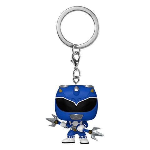 Power Rangers 30th POP! Vinyl Schlüsselanhänger 4 cm Blue Ranger Display (12)