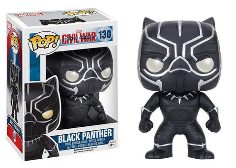 Captain America Civil War POP! Vinyl Wackelkopf Black Panther 10 cm