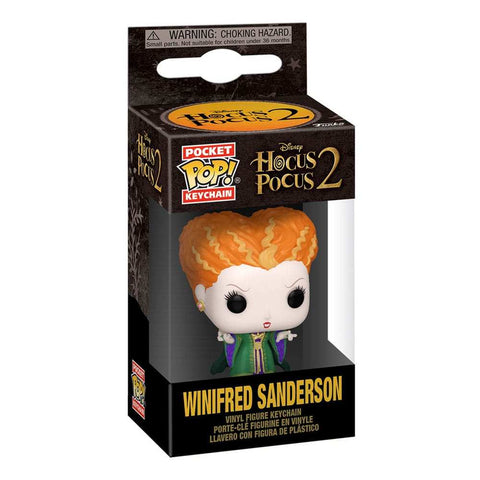 Hocus Pocus 2 POP! Vinyl Schlüsselanhänger 4 cm Winifred (Smoke) Display (12)