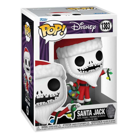 Nightmare before Christmas 30th POP! Disney Vinyl Figur Santa Jack 9 cm