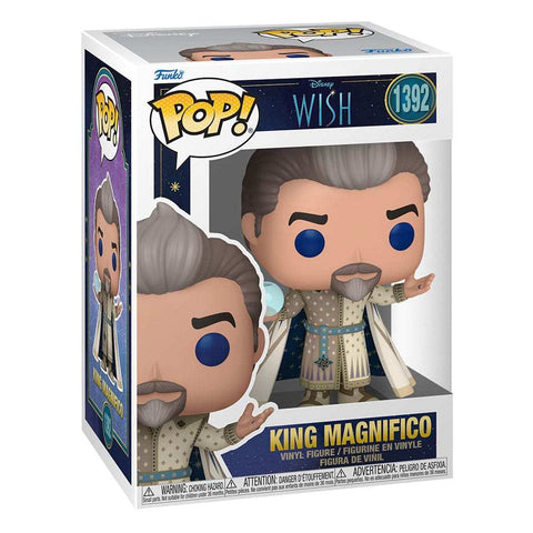 Wish POP! Disney Vinyl Figur King Magnifico 9 cm