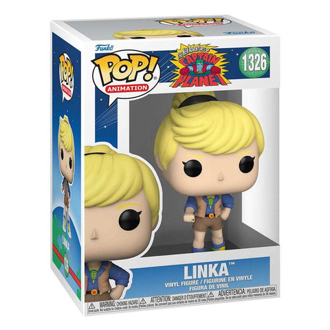 Captain Planet POP! Animation Figur Linka 9 cm