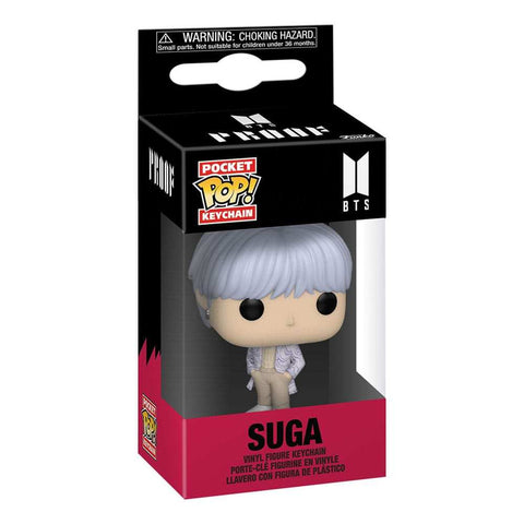 BTS POP! Vinyl Schlüsselanhänger 4 cm Suga Display (12)