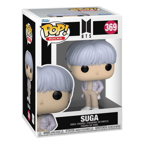 BTS POP! Rocks Vinyl Figur Suga 9 cm