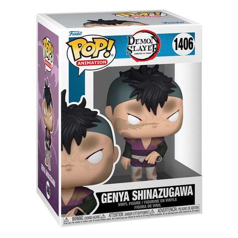 Demon Slayer: Kimetsu no Yaiba POP! Animation Figur Genya Shinazugawa 9 cm