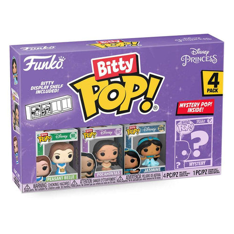 Disney Princesses Bitty POP! Vinyl Figuren 4er-Pack Belle 2,5 cm