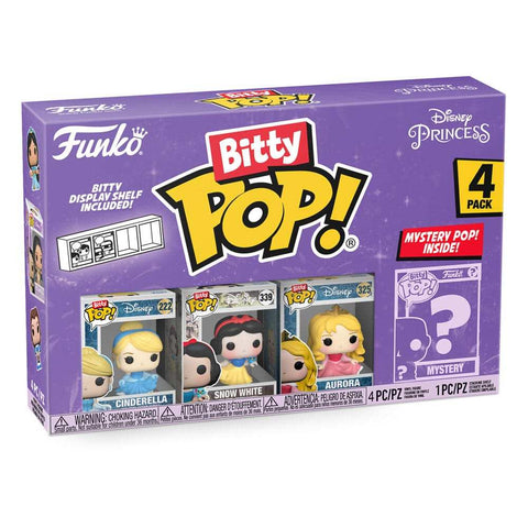 Disney Princesses Bitty POP! Vinyl Figuren 4er-Pack Cinderella 2,5 cm