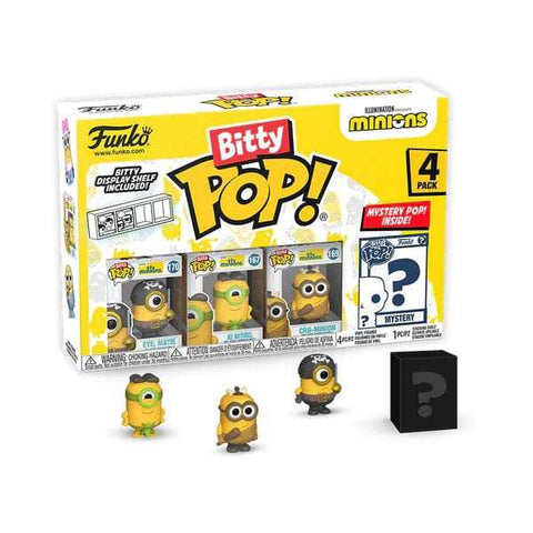 Minions Bitty POP! Vinyl Figuren 4er-Pack Eye Matie 2,5 cm