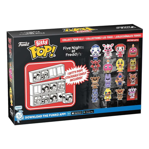 Five Nights at Freddy's Bitty POP! Vinyl Figuren 4er-Pack Ballora 2,5 cm