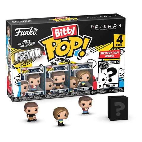 Friends Bitty POP! Vinyl Figuren 4er-Pack Joey 2,5 cm