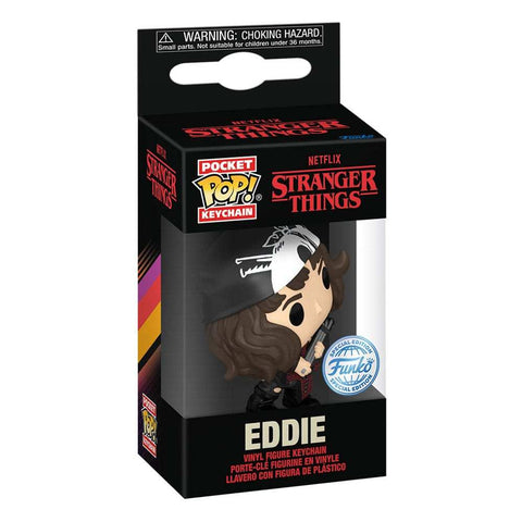 Stranger Things POP! Vinyl Schlüsselanhänger 4 cm Eddie Display (12)