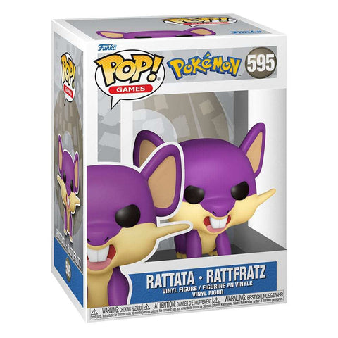 Pokemon POP! Games Vinyl Figur Rattfratz 9 cm