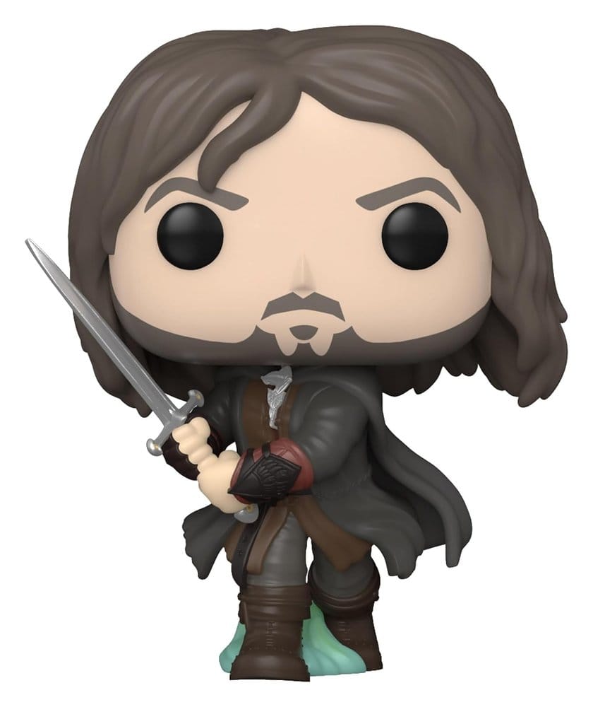 Herr der Ringe POP! Movies Vinyl Figuren Aragorn(Army of the Dead) 9 cm