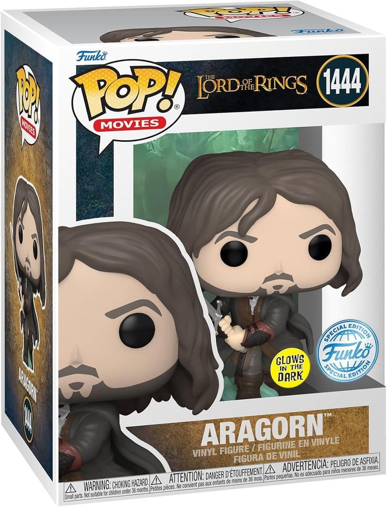 Herr der Ringe POP! Movies Vinyl Figuren Aragorn(Army of the Dead) 9 cm