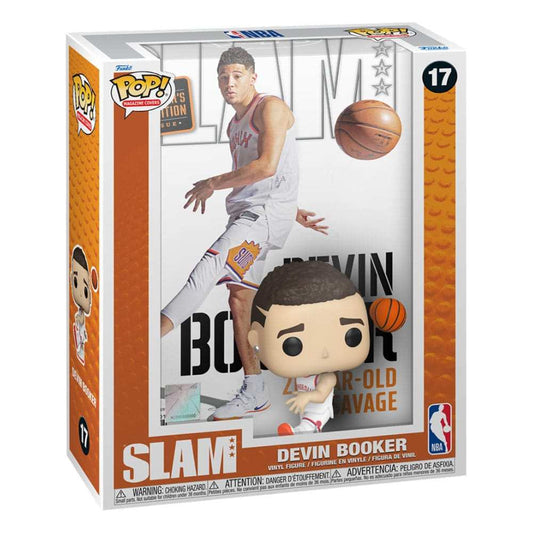 NBA Cover POP! Basketball Vinyl Figur Devin Booker (SLAM Magazin) 9 cm