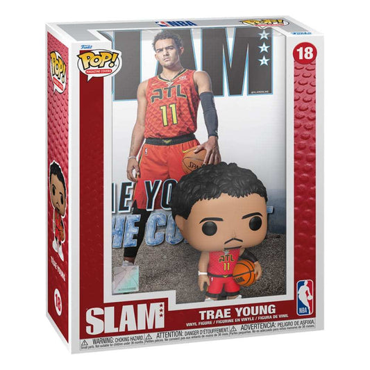 NBA Cover POP! Basketball Vinyl Figur Trae Young (SLAM Magazin) 9 cm