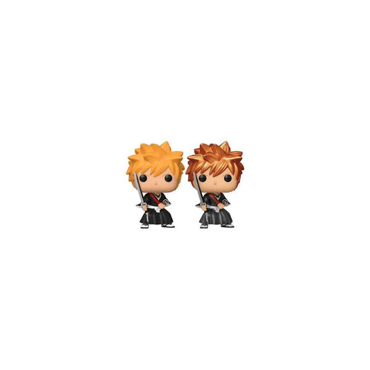 Bleach POP! Animation Vinyl Figuren Ichigo (FB Shikai) 9 cm Sortiment (6)