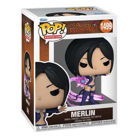 Seven Deadly Sins Pop! Animation Vinyl Figur Merlin 9 cm