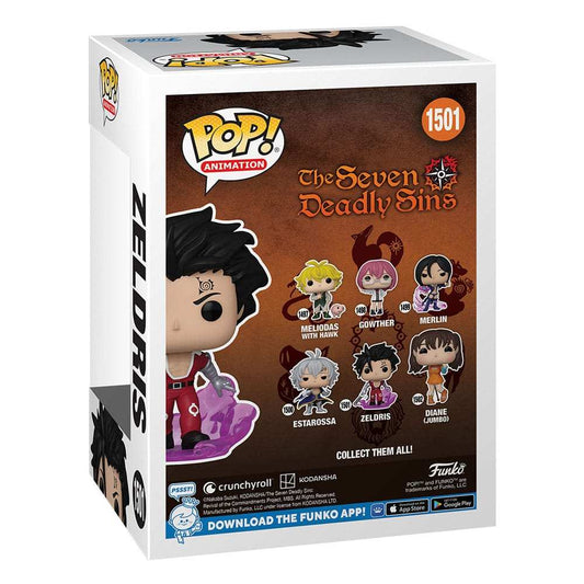 Seven Deadly Sins Pop! Animation Vinyl Figur Zeldris 9 cm