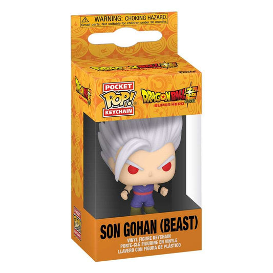 Dragon Ball Super: Super Hero POP! Vinyl Schlüsselanhänger 4 cm Gohan UI Display (12)