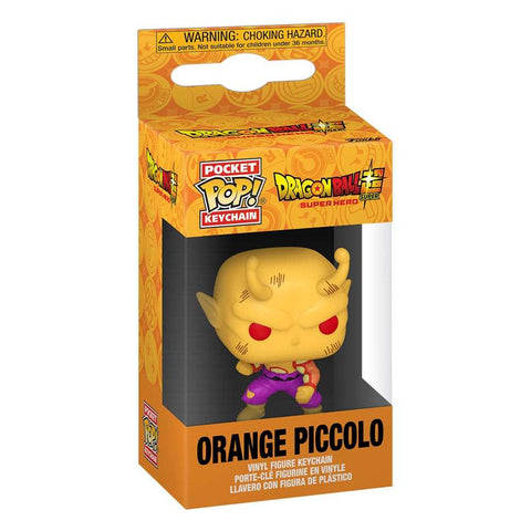 Dragon Ball Super: Super Hero POP! Vinyl Schlüsselanhänger 4 cm Orange Piccolo Display (12)