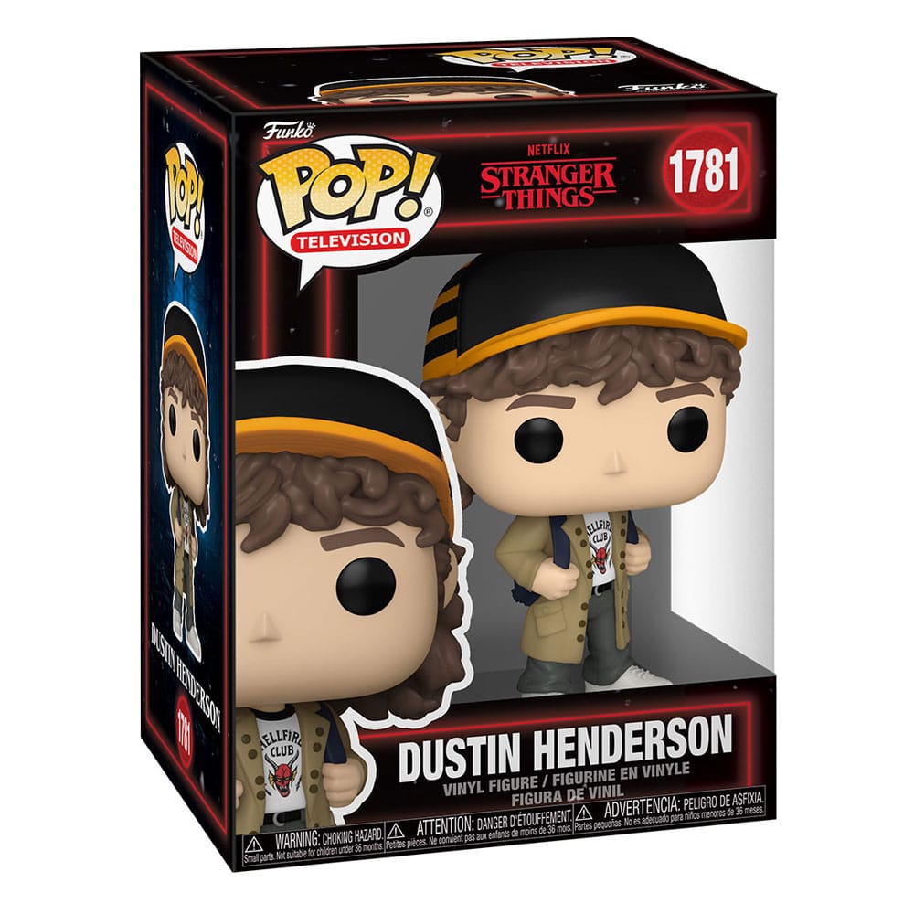 Stranger Things POP! Television Vinyl Figuren Dustin Henderson 9 cm
