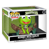 The Muppets POP! Deluxe Vinyl Figur Kermit with Banjo 9 cm
