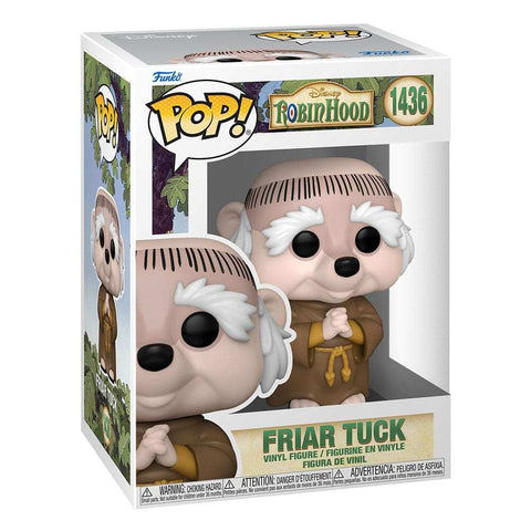 Robin Hood POP! Disney Vinyl Figur Friar Tuck 9 cm