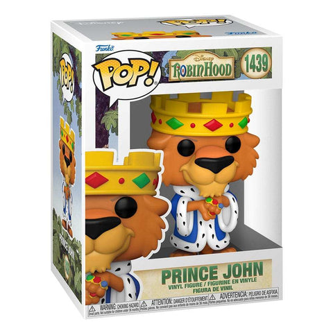 Robin Hood POP! Disney Vinyl Figur Prince John 9 cm